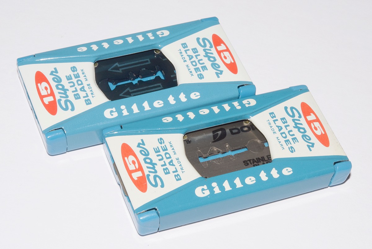 Gillette 1959 15 Super Blue Blade Dispenser Refill 1l.jpg