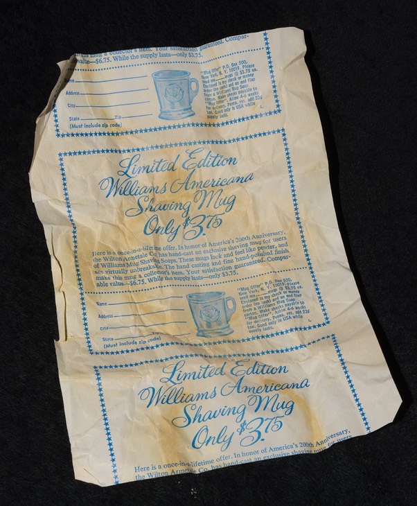 Williams Inner Wrapper Bicentennial 1a